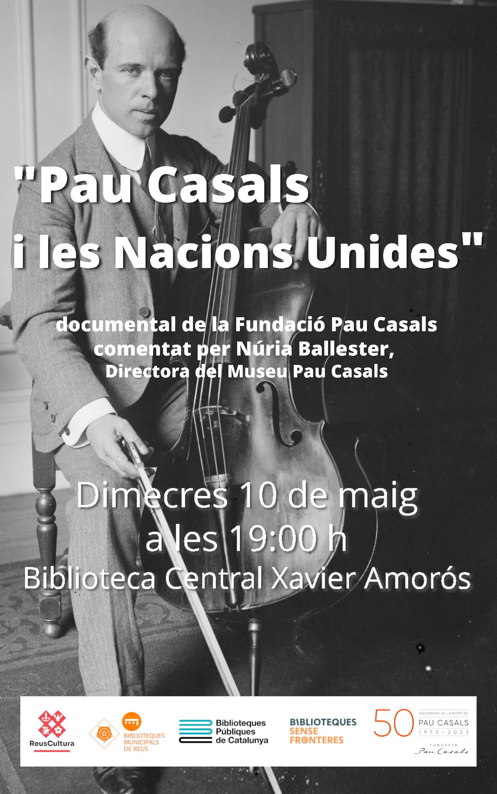 Projecció del documental "Pau Casals i les Nacions Unides"