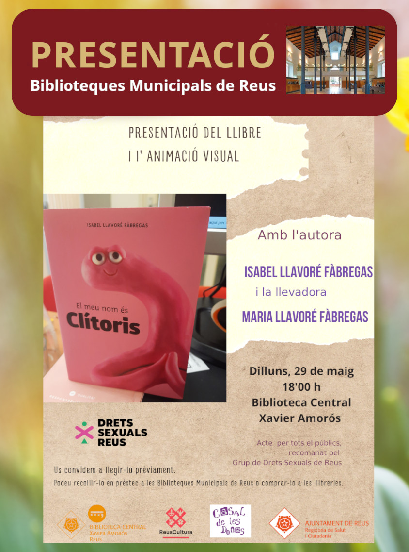 Presentació del llibre: "El meu nom és clítoris"