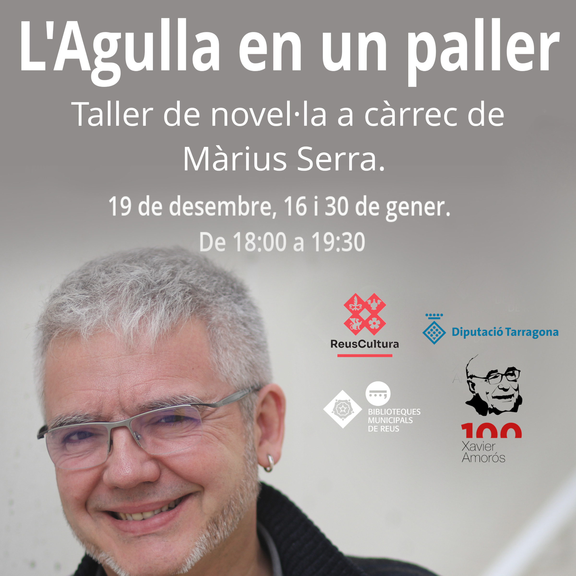 Taller de novel·la a càrrec de Màrius Serra