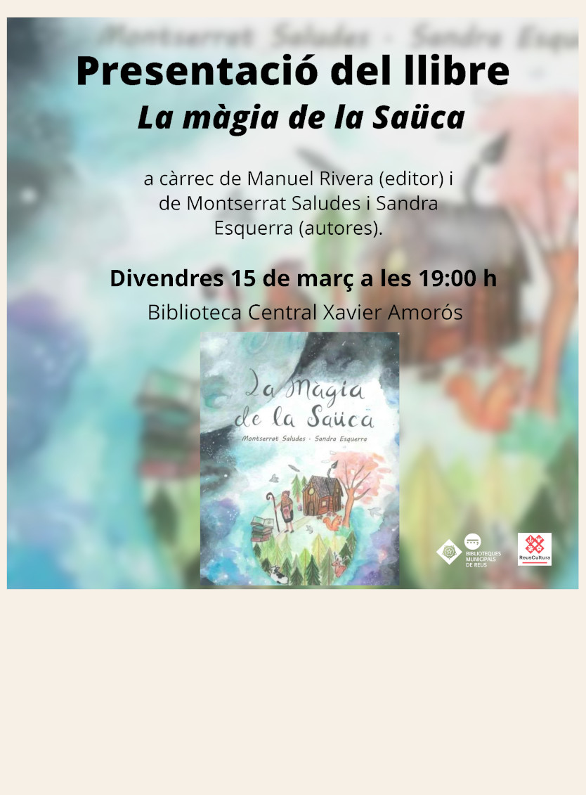 Presentació del llibre "La Màgia de la saüca"