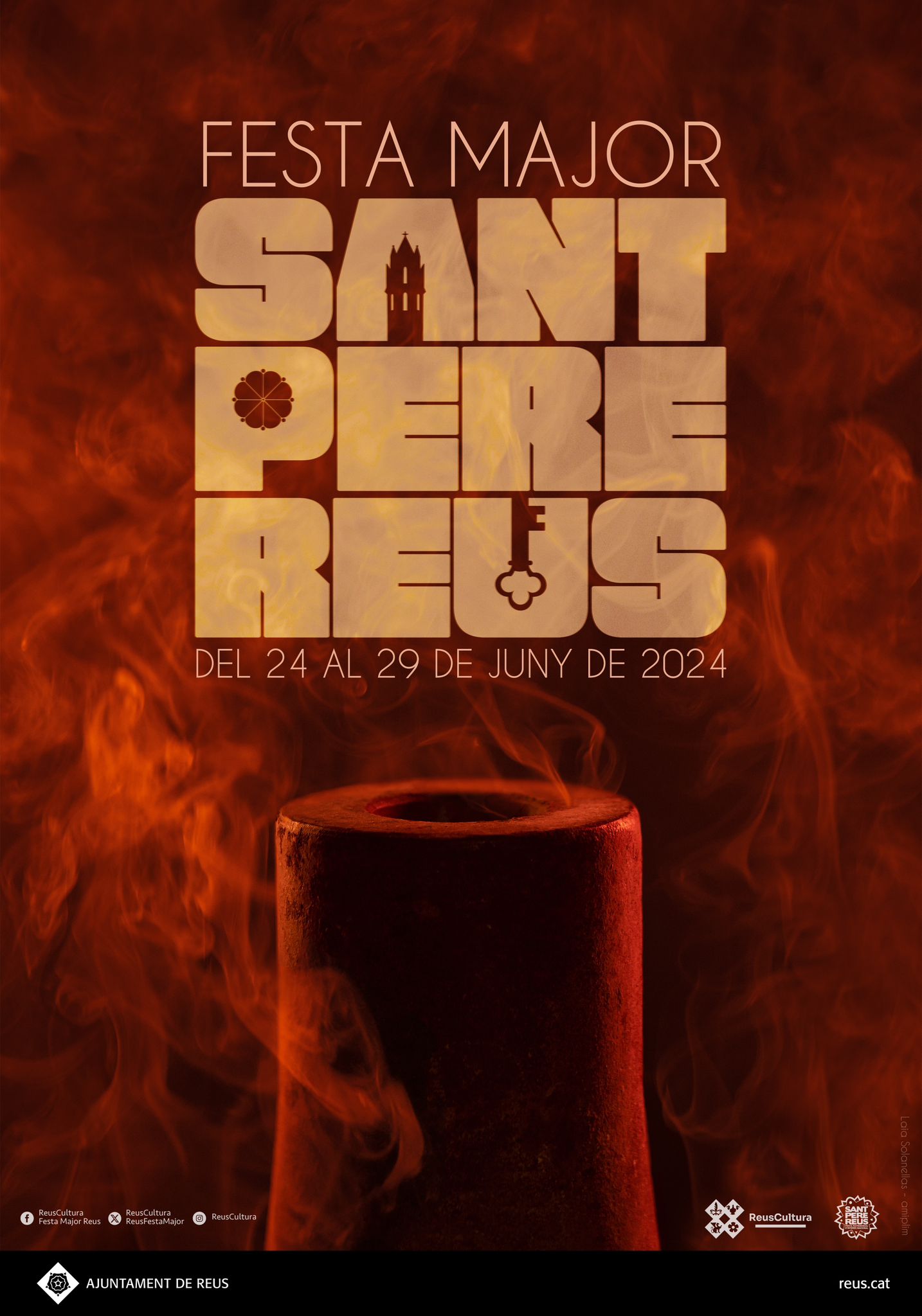 Espectacle de carrer Pels trons de Sant Pere, feu que plogui!