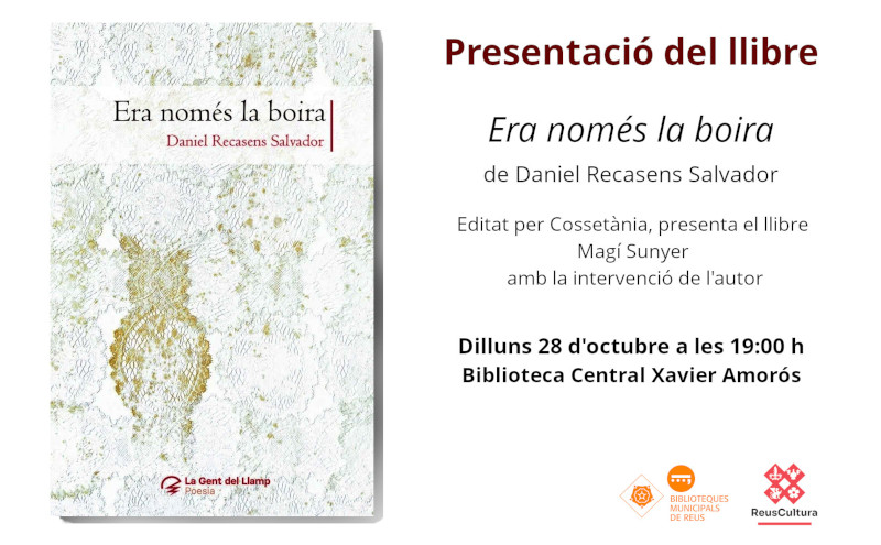 Presentació del llibre "Era només la boira"