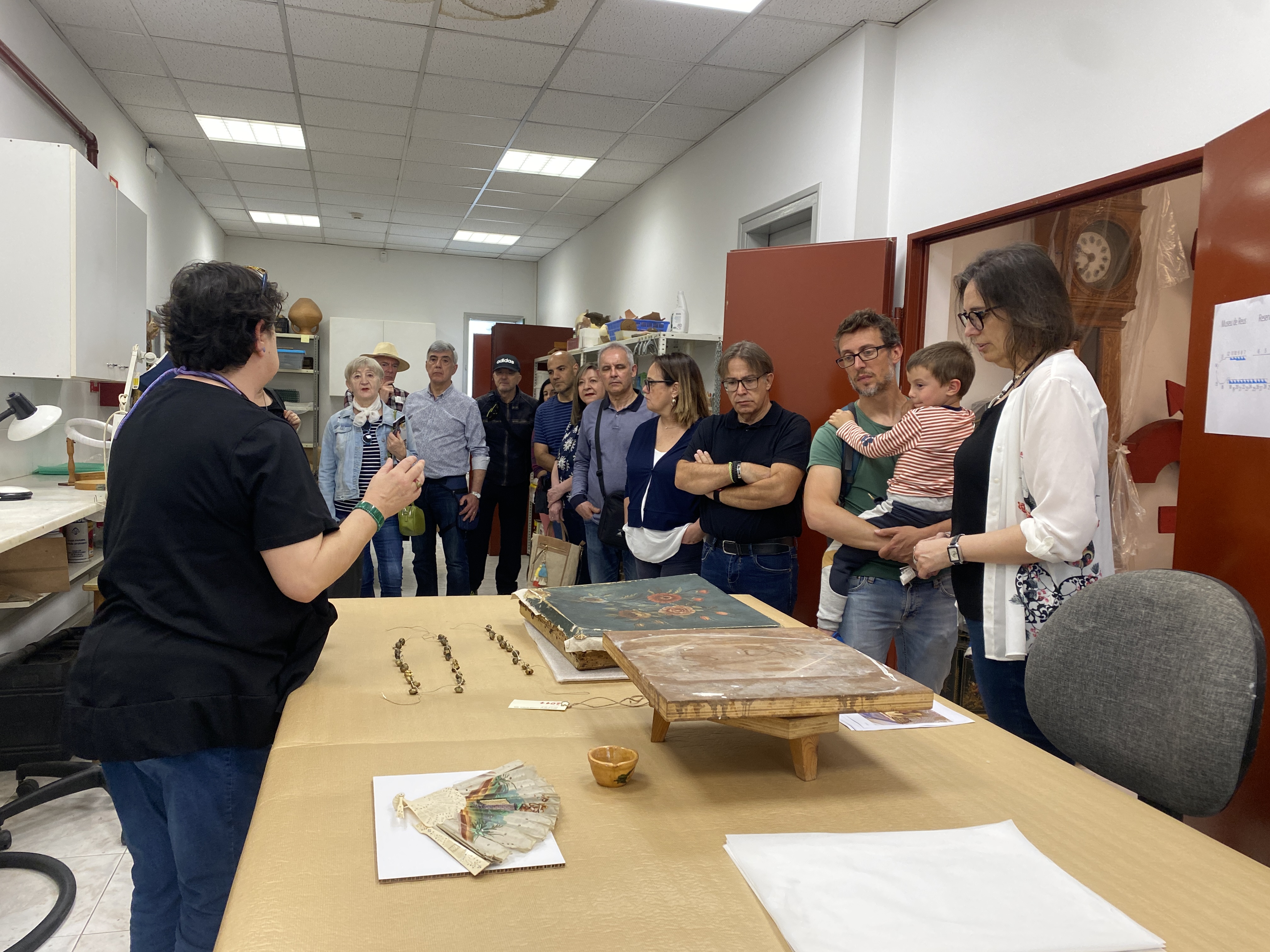 Taller de restauració i reserves del Museu Salvador Vilaseca