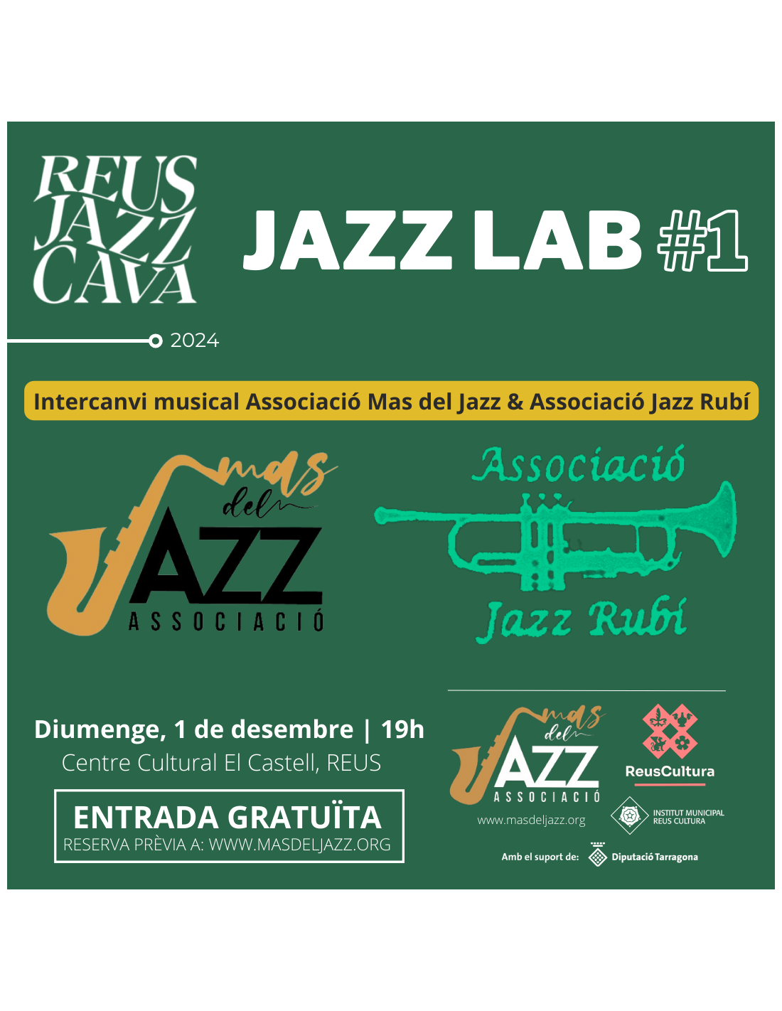 Reus Jazz Cava · Mas del Jazz Orchestra